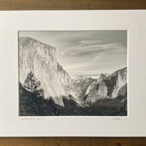 “Full Moon Rising in Yosemite”